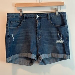Stretch Jean Shorts